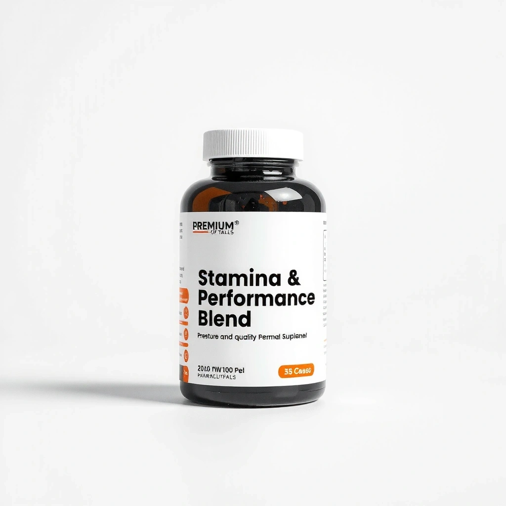 Stamina & Performance Blend supplement bottle